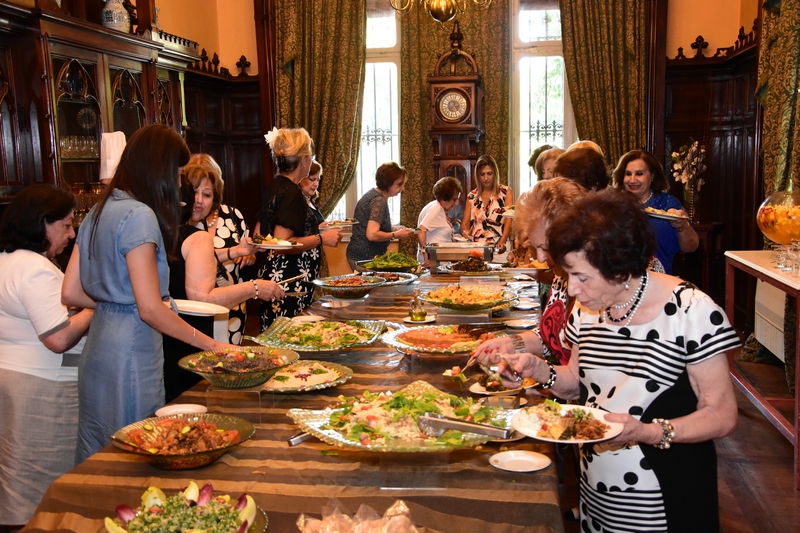 YWCA Lunch at Villa Linda Sursock